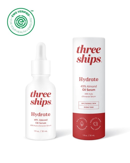 Three Ships Beauty Hydrate 49% Almond Oil Serum